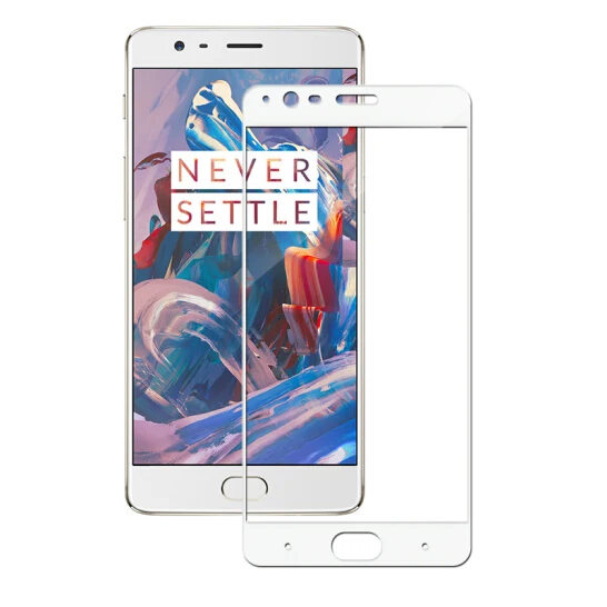 3D полное покрытие из закаленного стекла для OnePlus 3 5 5T 6 стекло протектор экрана