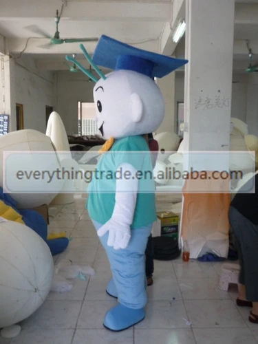 New arrival 2014 Adult cartoon character cute blue hat doll Mascot Costume Halloween party costumes | Тематическая одежда и