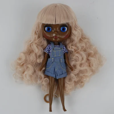 Супер черная кожа обнаженные куклы Блит 2018|nude blythe doll|blythe dollnude |