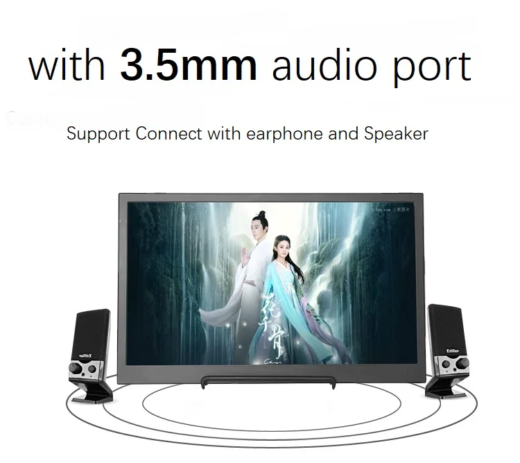 Монитор IPS 13 3 P для ПК DVD PS3 PS4 Xbox One Xbox360 | Автомобили и мотоциклы