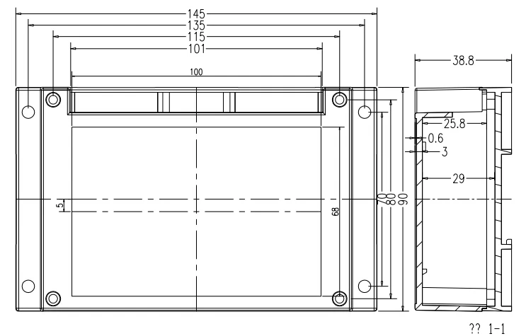 Szomk электронный проект коробка для Diy корпус(1 шт.) 145*90*40 мм распределительный корпус электронный блок-корпус на din-рейку