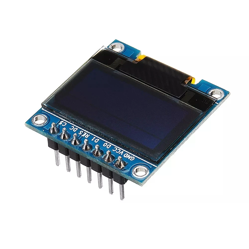 5 шт./лот 7Pin 0 96 дюймов OLED Дисплей 12864 SSD1306 SPI IIC Серийный ЖК-дисплей Экран модуль для