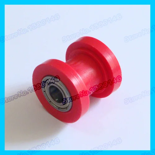 Натяжитель ролика для мотоцикла 10 мм красная цепь направляющая колеса 125 XR CRF 50