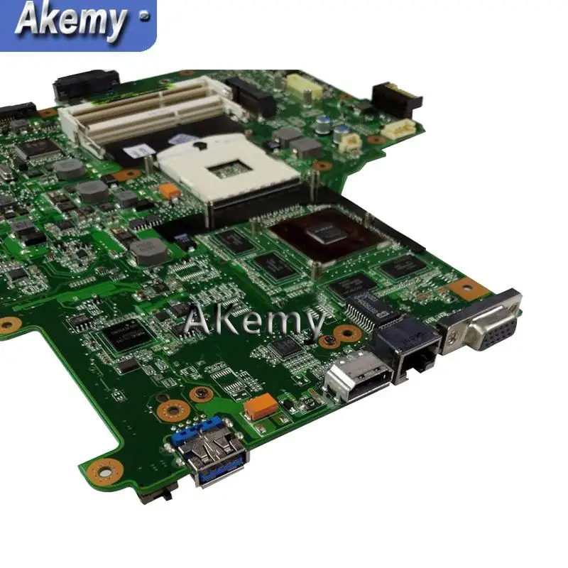 AK N61JA материнская плата для ноутбука For Asus N61J N61JQ REV2.1 полностью протестированная