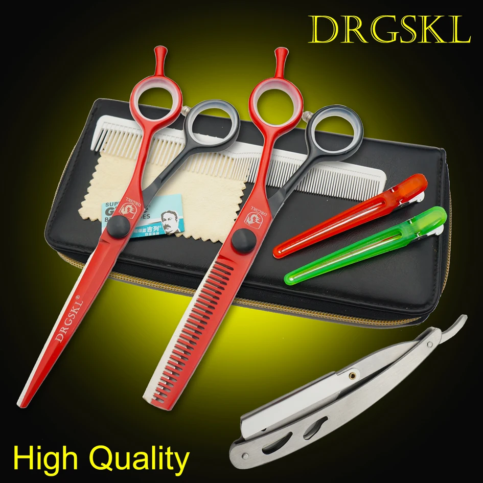 DRGSKL Новые горячие Парикмахерские ножницы высокого качества 440C 5 75 дюймов