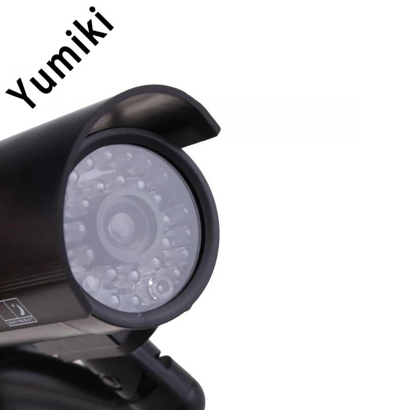 

Yumiki fake camera Outdoor Indoor surveillance camera Fake IP Surveillance Security Camera Dummy Night CAM LED Light safe home
