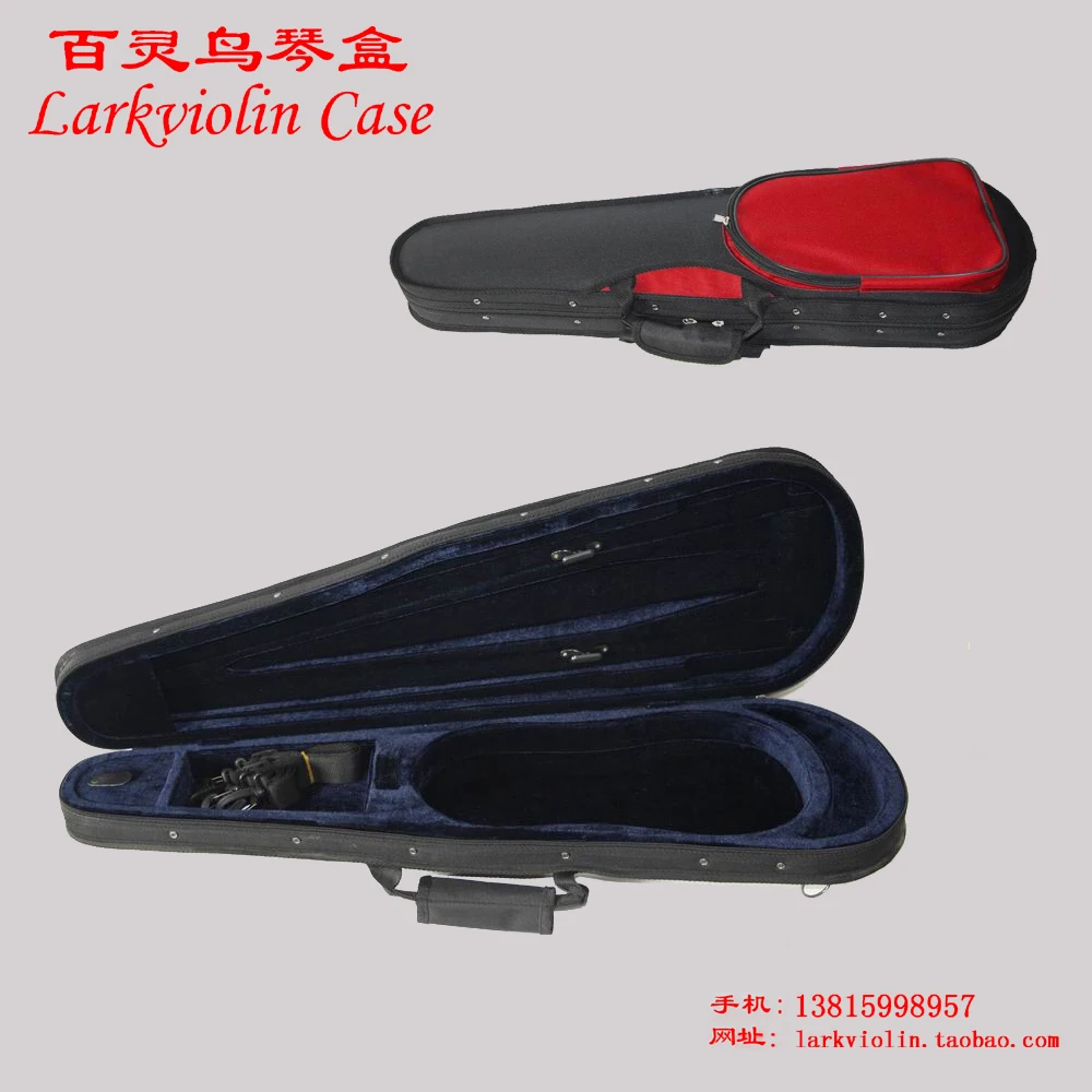 Высококачественный футляр для скрипки устойчивый к давлению треугольный чехол