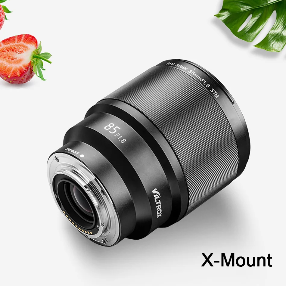 VILTROX 85 мм F1.8 STM объектив с фиксированным фокусом креплением X mount AF портретный
