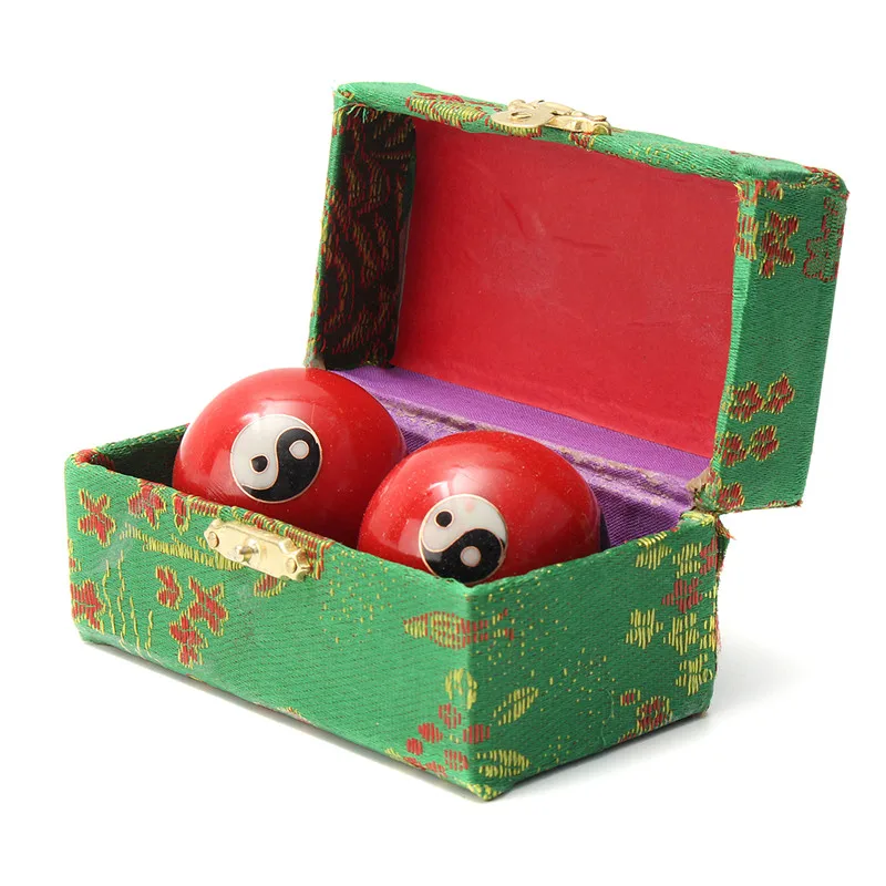 2 шт. 42 мм Baoding шариковые ручные шары китайский здоровье Инь Ян терапевтические