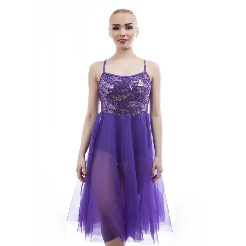 Новейшее женское/детское темно зеленое танцевальное платье