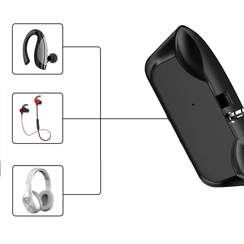 Аудио адаптер Powstro 3 5 Jack Bluetooth для PS4 игровой конвертер с ручкой беспроводной аудио