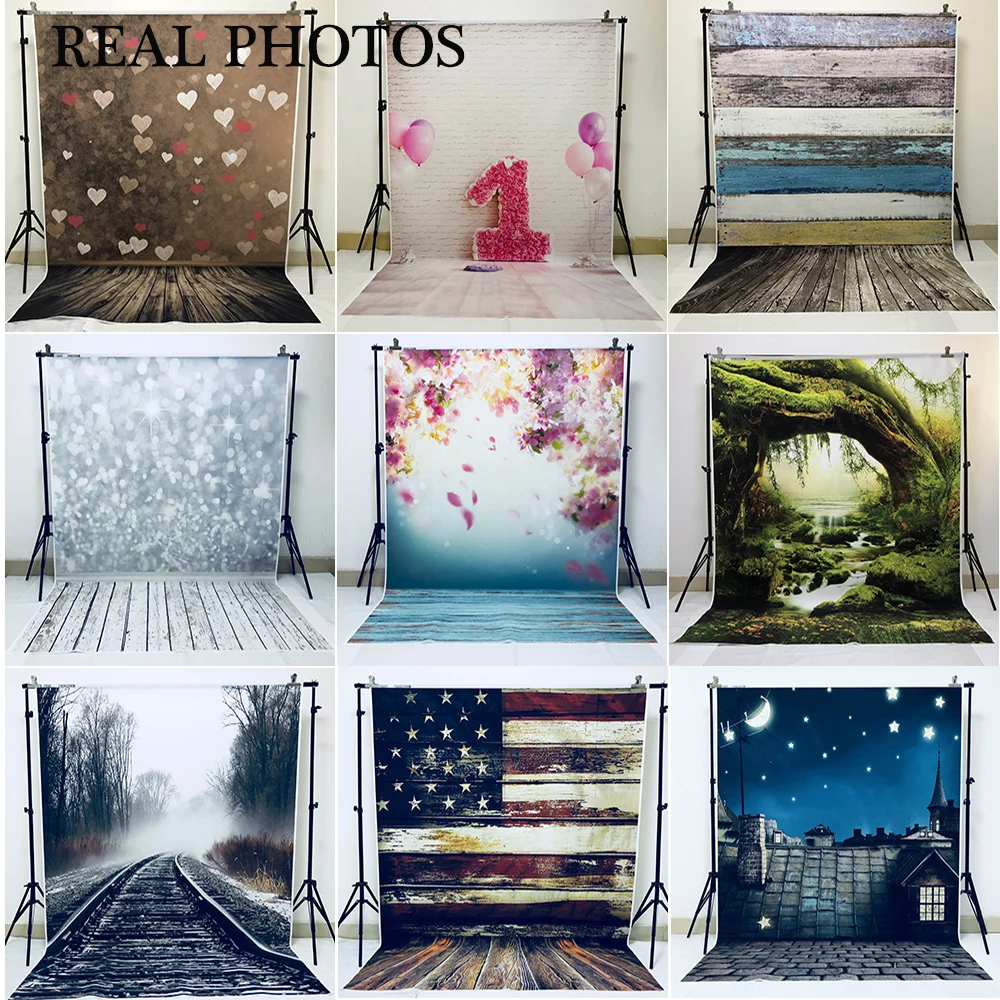 Grunge Window Wall Vinyl Photographic Background Customized For Portrait Baby New Born Children Backdrop Booth Studio Photocall enlarge