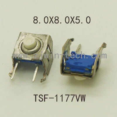 

50PCS Waterproof Tact switch 8x5mm with Stand Momentary Mini Button Switches