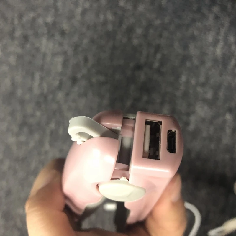 Новинка 2 в 1 беспроводной выпрямитель для волос мини Зарядка завивки Usb прямой