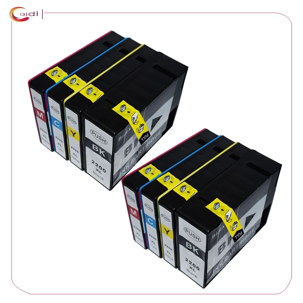 8 шт. совместимые картриджи для струйной печати Canon PGI-2200XL PGI 2200xl подходят принтера