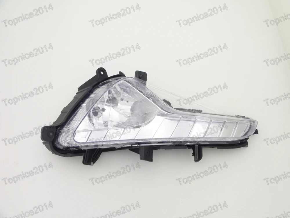 1 шт. левая сторона передняя противотуманная фара передний бампер w/лампа для Kia