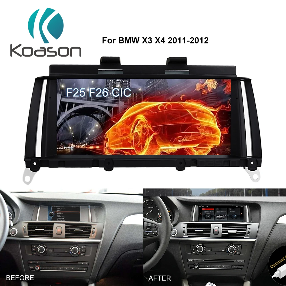 Автомобильный мультимедийный плеер Koason PX6 2 Гб + 32 ГБ Android 8 1 IPS экран дюйма для BMW X3