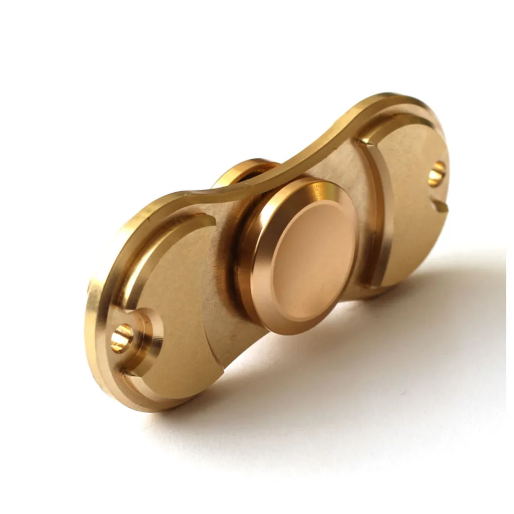 APDTEK 2017 Новый Непоседа Spinner EDC Руки Палец Счетчик Латунь материал Спин