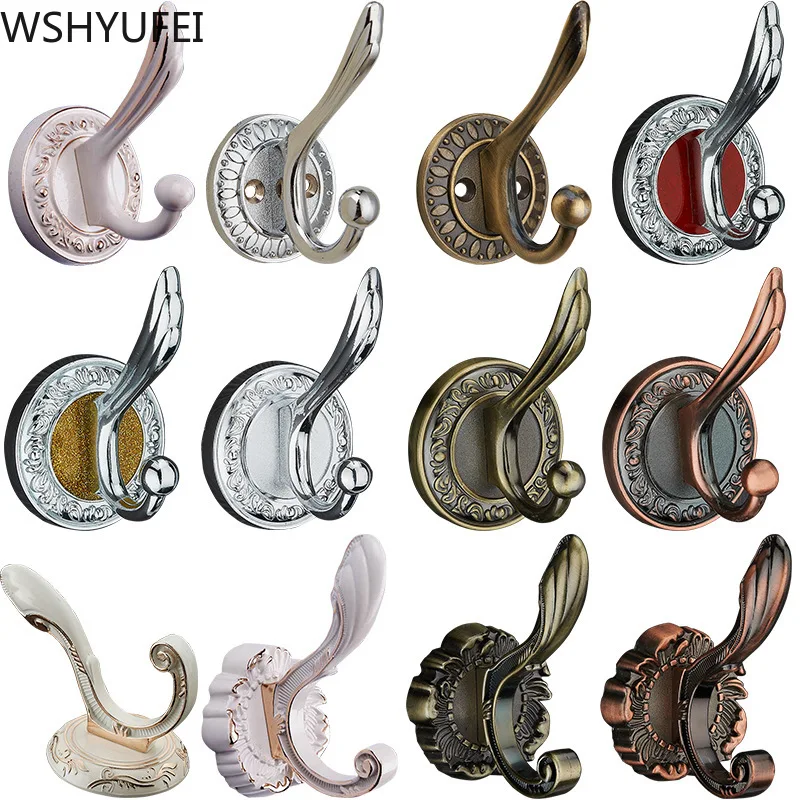 Высококачественный металлический крючок из цинкового сплава настенный стеллаж