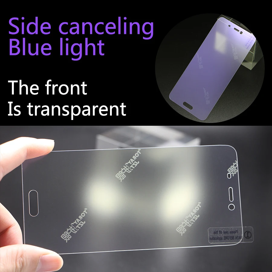 Для huawei Honor вид 10 Anti UV фиолетовый синий анти отпечатки пальцев Матовый Экран