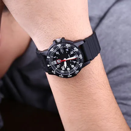 Мужские часы от ведущего бренда Luminox, Роскошные военные часы, спортивные аналоговые кварцевые наручные часы с датой, водонепроницаемые наручные часы, Relogio Masculino