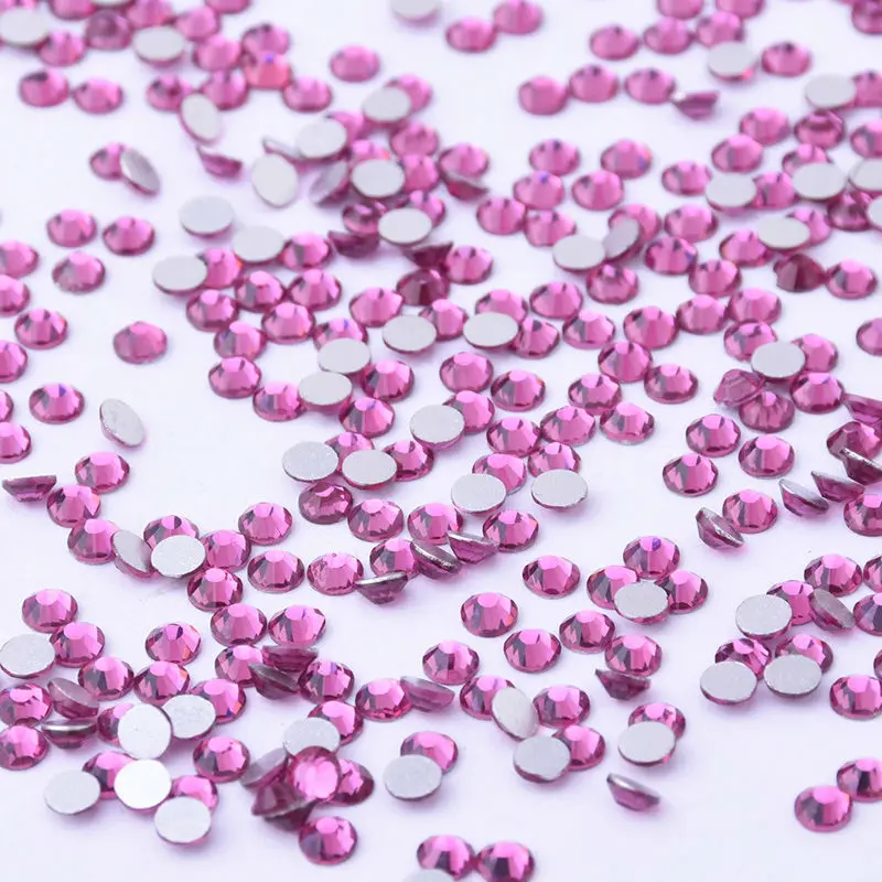 

1440pcs SS5 (1.8mm) Flat Back Rhinestones,Non Hot Fix Crystal,For Jewelry DIY,Nail Art,wholesale,Fuchsia-10098650