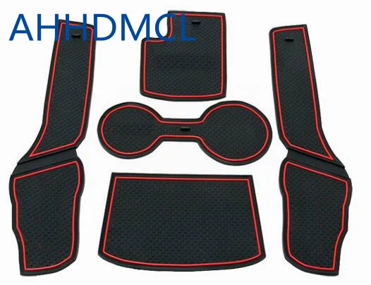 Автомобильные двери ворота Слот коврики чашки Pad для Kia Forte низкой конфигурации