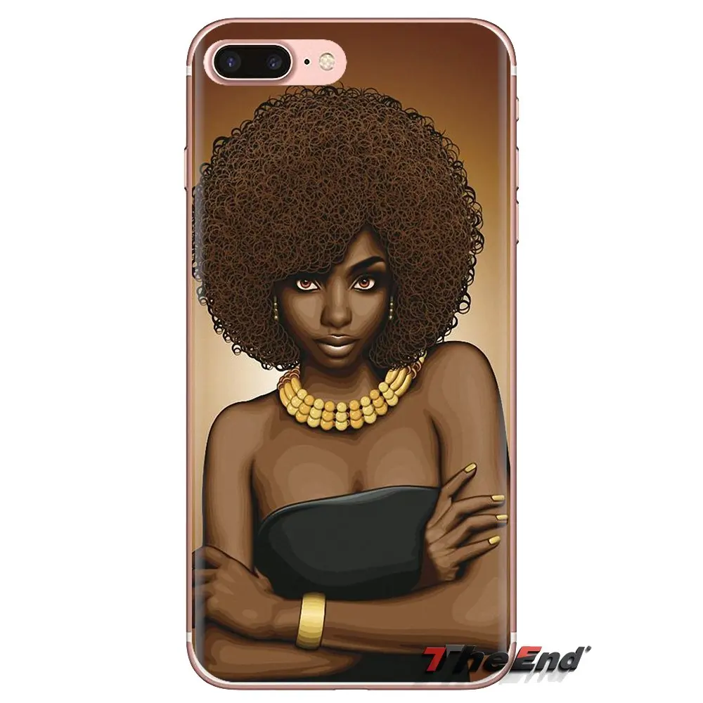 For Xiaomi Mi4 Mi5 Mi5S Mi6 Mi A1 A2 5X 6X 8 9 Lite SE Pro Max Mix 2 3 2S Cartoon Black Women Art Pattern Soft TPU Phone Case |