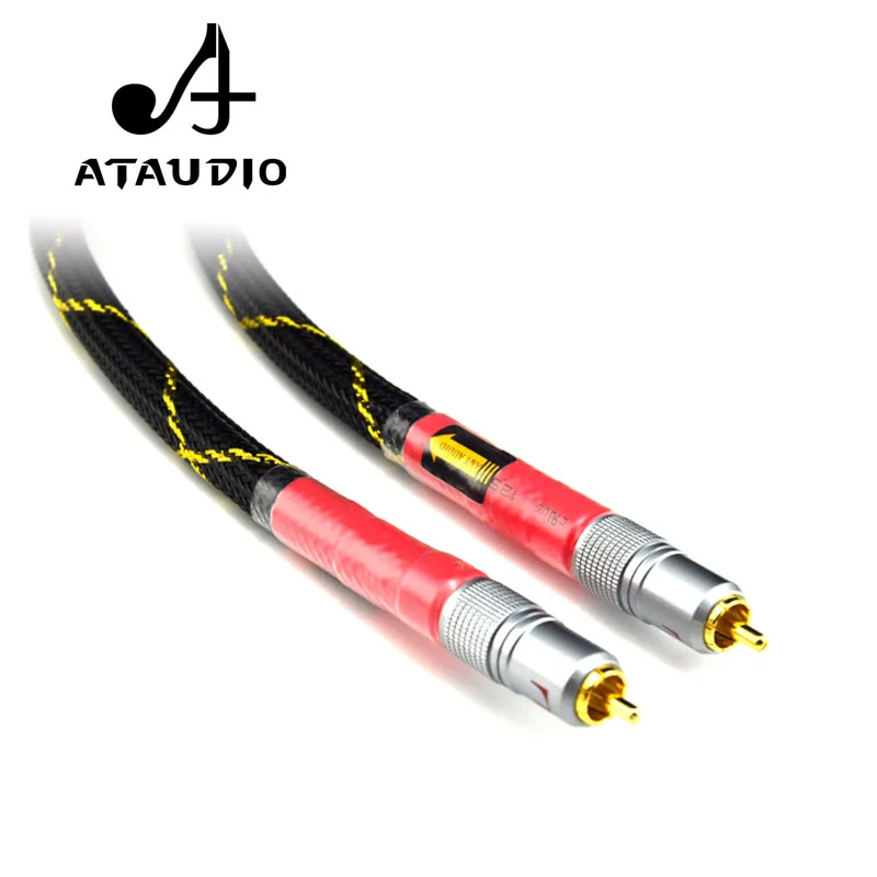 Цифровой коаксиальный кабель ATAUDIO 8N OFC Ortofon Hi Fi 75 Ом RCA|Кабели VGA| |