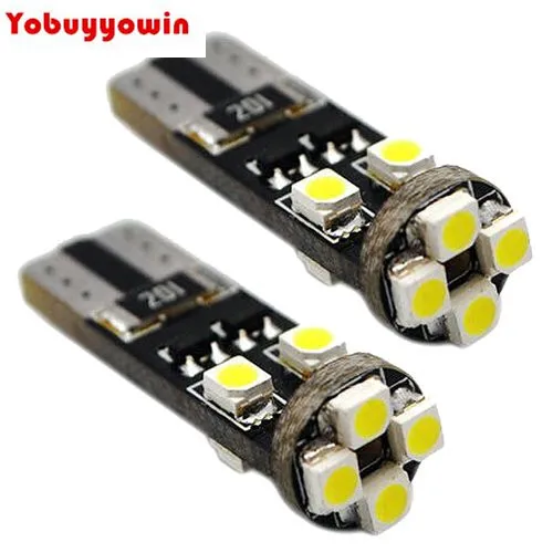 

10x SMD LED T10 W5W 12V White 8 SMD per lamp light parking light