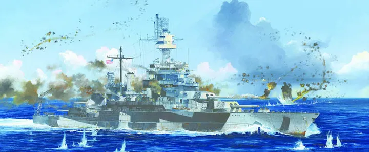 

Trumpeter 05768 1/700, США, Колорадо, BB-45 1944