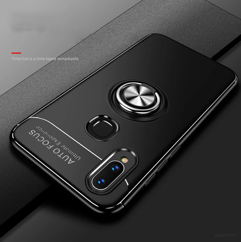 8X/8X Max магнитный автомобильный держатель Чехлы для Huawei Honor 8X чехол с кольцом