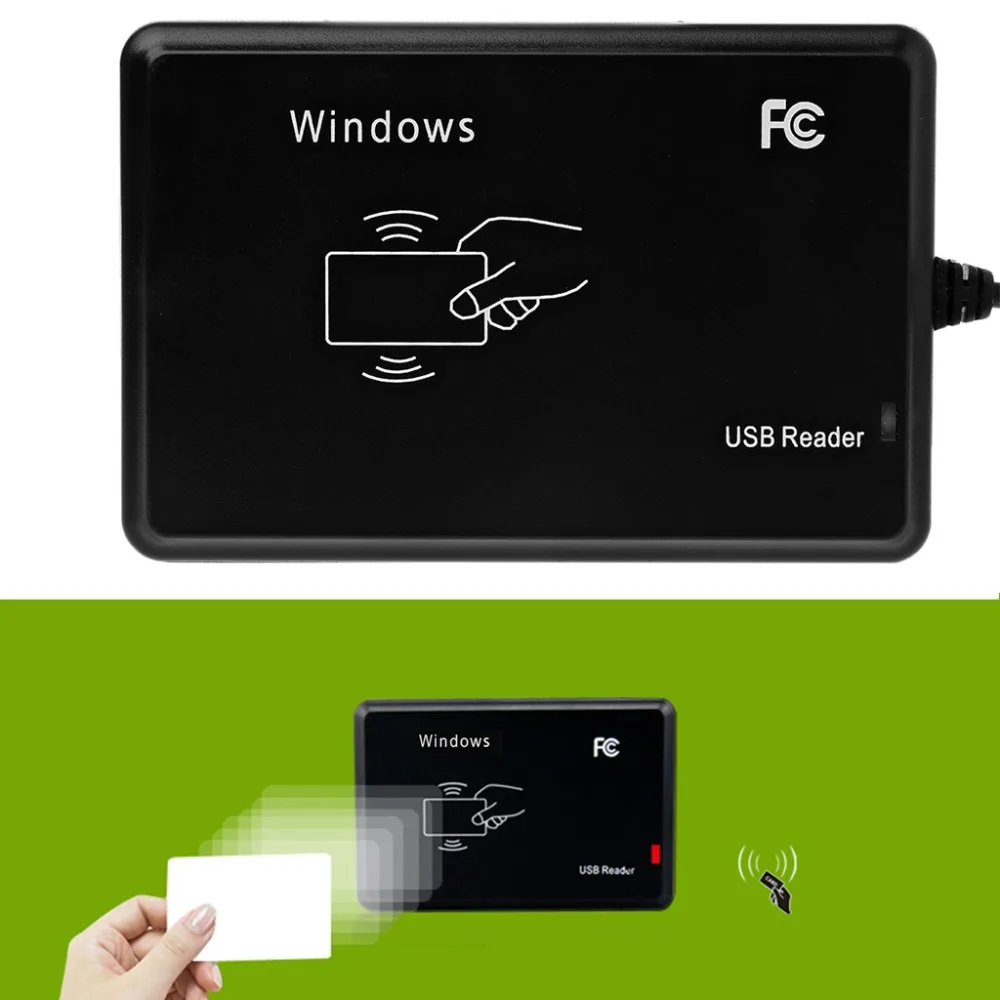 Кард ридер HF RFID Mifare 1 комплект кард USB Hassel 13 56 МГц MF1 S50 Thin33 новый дизайн|USB-хабы| |