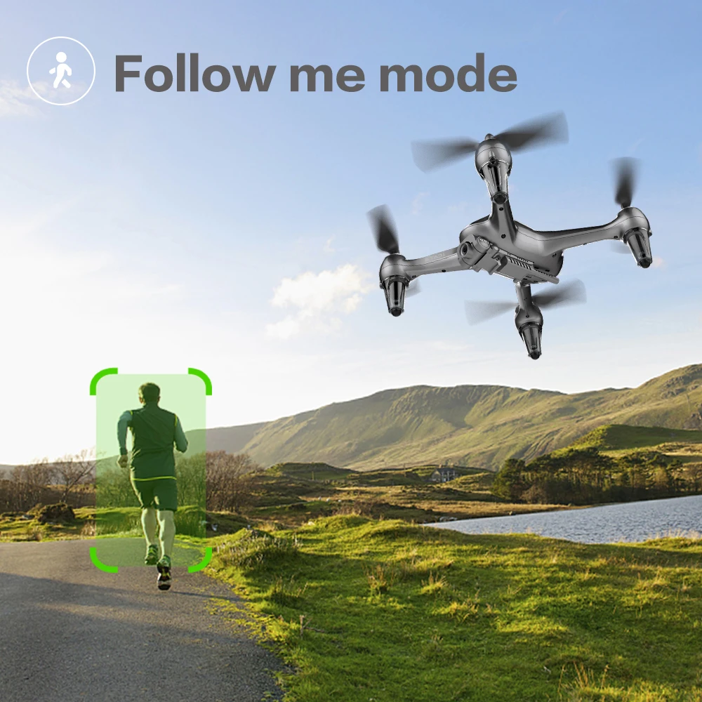 Профессиональный радиоуправляемый Дрон 5G WiFi FPV дроны gps позиционирование высота удержания 1080P камера интересный бесщеточный мотор