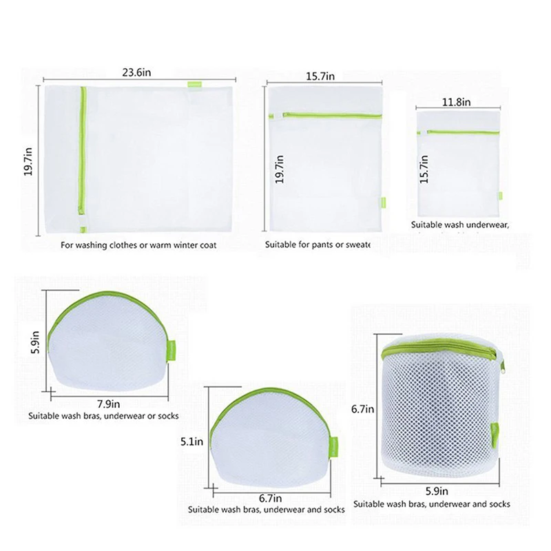 6 шт. дорожная сумка для стирки на шнурке нижнее белье сетчатый Бюстгальтер