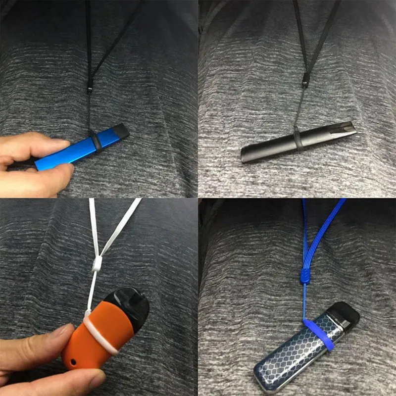 Электронная сигарета POD Vape Силиконовое кольцо ожерелье шнурок портативный для JUUL