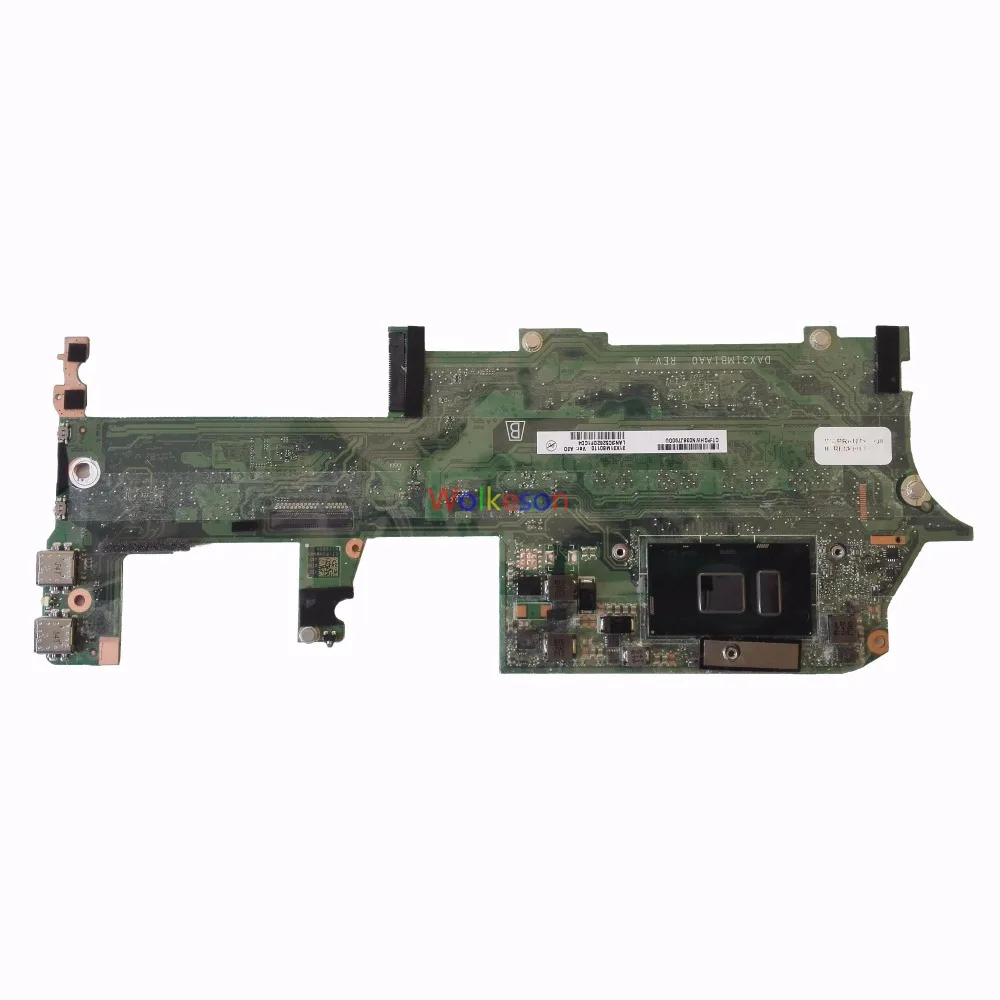 SHELI для спектр X360 13 AC Материнская плата ноутбука W/I7 7500U Процессор 918041 601 DAX31MB1AA0 8 Гб