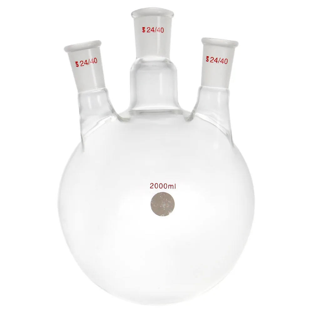 2000 мл набор для дистилляции коротких дорожек стеклянная посуда с