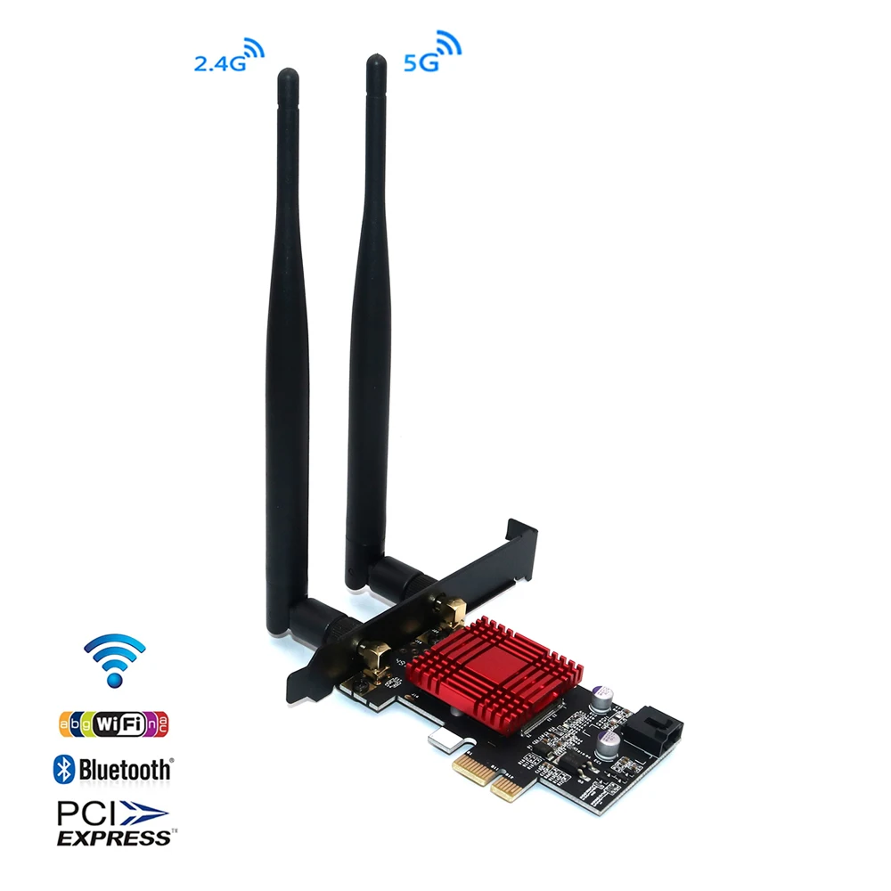 Адаптер PCIE M.2 Wi-Fi сетевая карта 5 ГГц беспроводная плата PCI Express Bluetooth адаптер 9260 м2