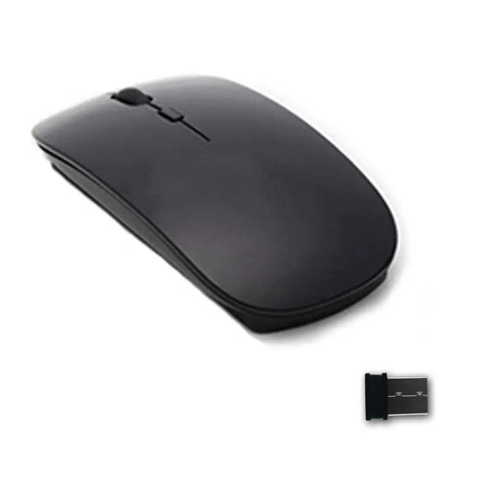 Ультратонкое оптическое Беспроводной Мышь 2 4G USB 3 регулируемые уровни 1600 Точек на