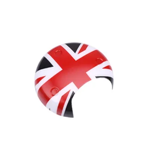 black Jack Юнион Джек Тахометр крышка наклейка для mini cooper R55 R56 R60 R61 R58 R59 земляк Clubman интерьерная наклейка s Чехол - Название цвета: black Jack