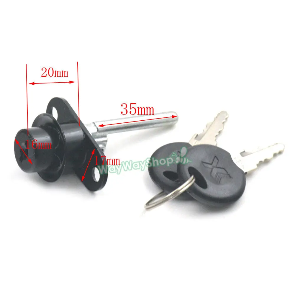 2 комплекта замок для шкафа мебель ящик стола шкафчик шкаф файл ключа ремесло DIY