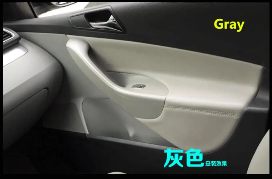 4 шт. панели для передних и задних дверей из микрофибры подлокотник кожаный чехол