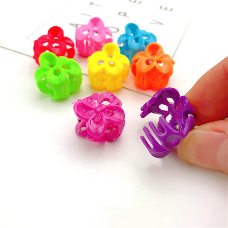 50 шт. детские Новые цветочные цветы кролик любовь медведь заколка шпильки для