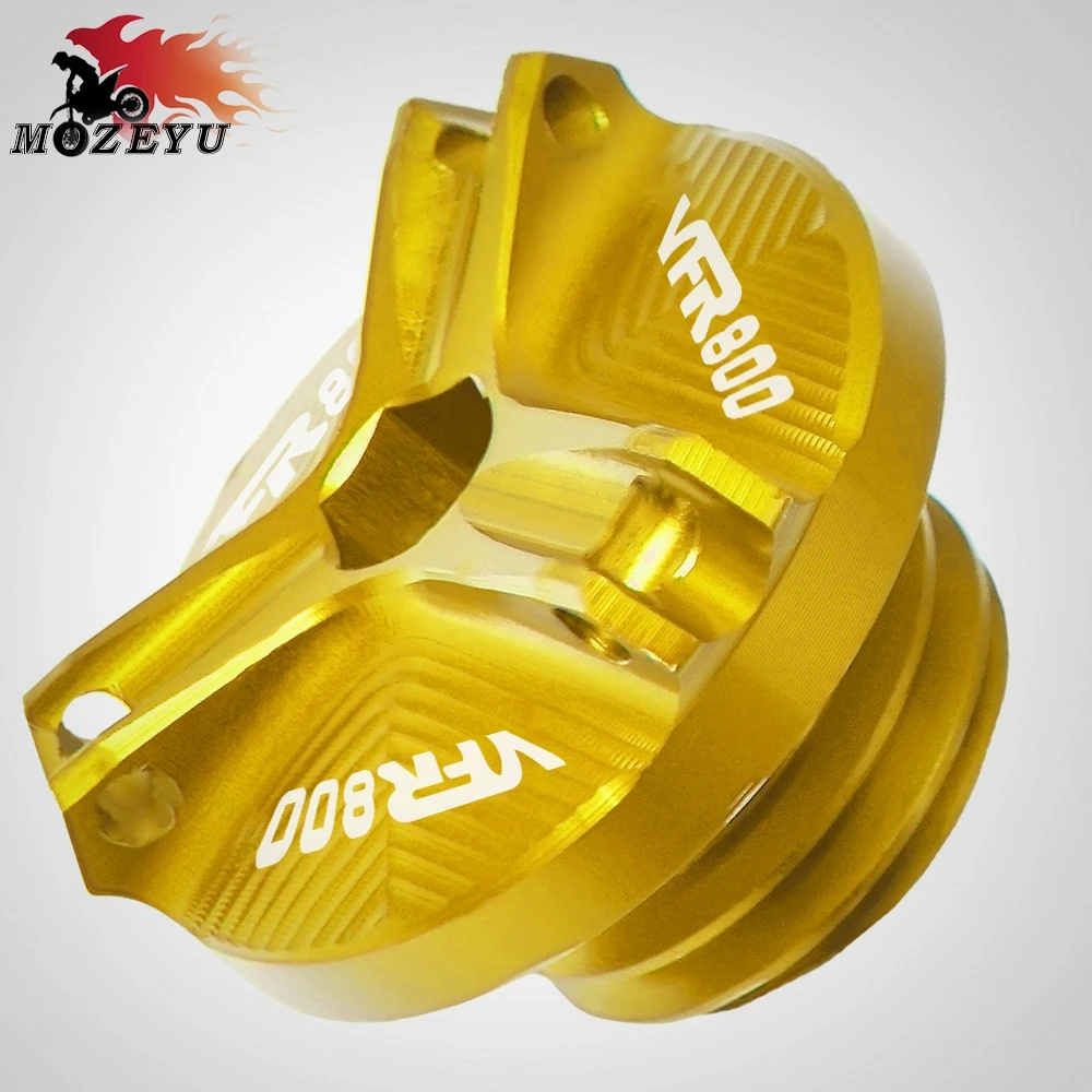 Для Honda VFR800 VFR 800 F VTEC Fi/W1 M20 * 2 5 Алюминий мотоцикла масляный Кепки топливный бак