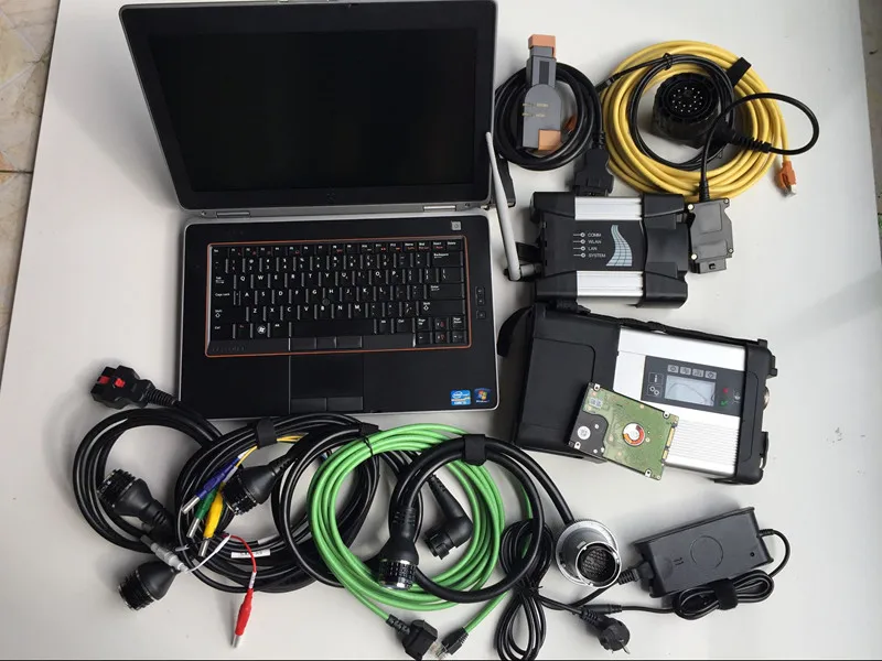 Mb Star c5 для Bmw Icom Next Wifi с программным обеспечением 2 в 1 Hdd ТБ ноутбук e6420 i5 4g полный