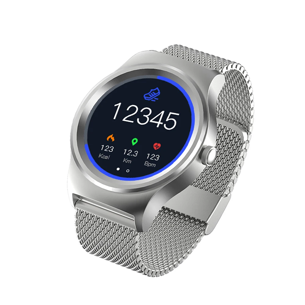 Умные часы 1," ips дисплей MTK2503A трекер активности Smartwatch 300 мАч 128 МБ+ 64 Мб управление музыкой дистанционная камера умные часы