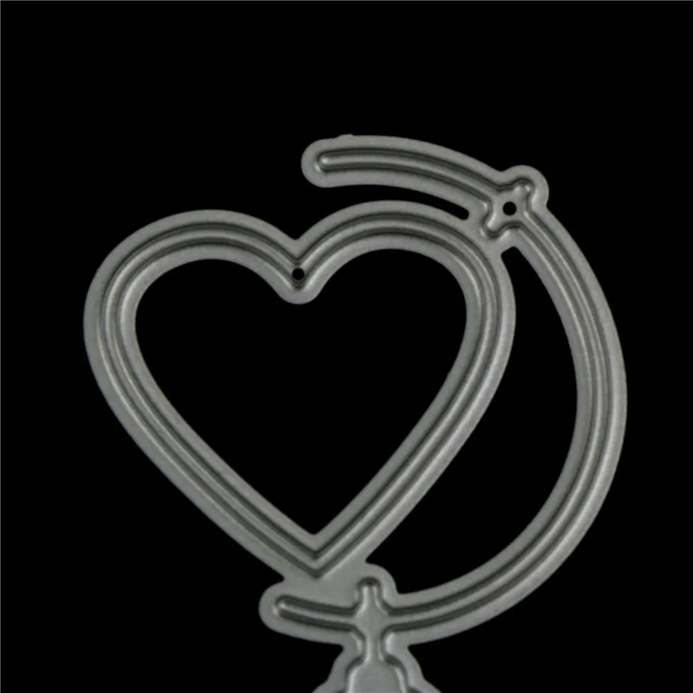1 шт. металлические сердца поп любовь украшения резные штампы для DIY Скрапбукинг