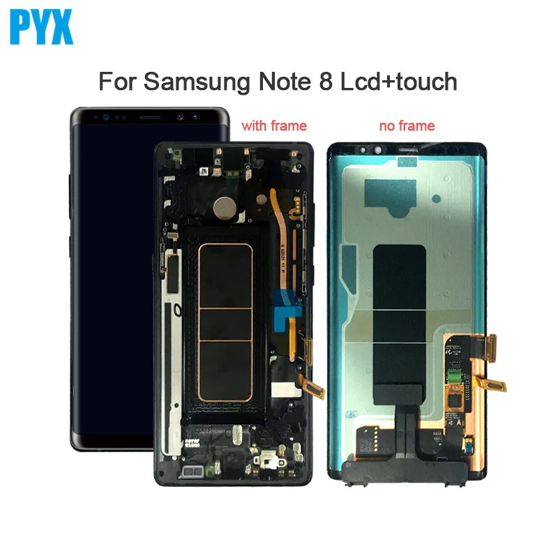 ЖК дисплей с сенсорным экраном и дигитайзером в сборе рамкой для Samsung Galaxy Note 8