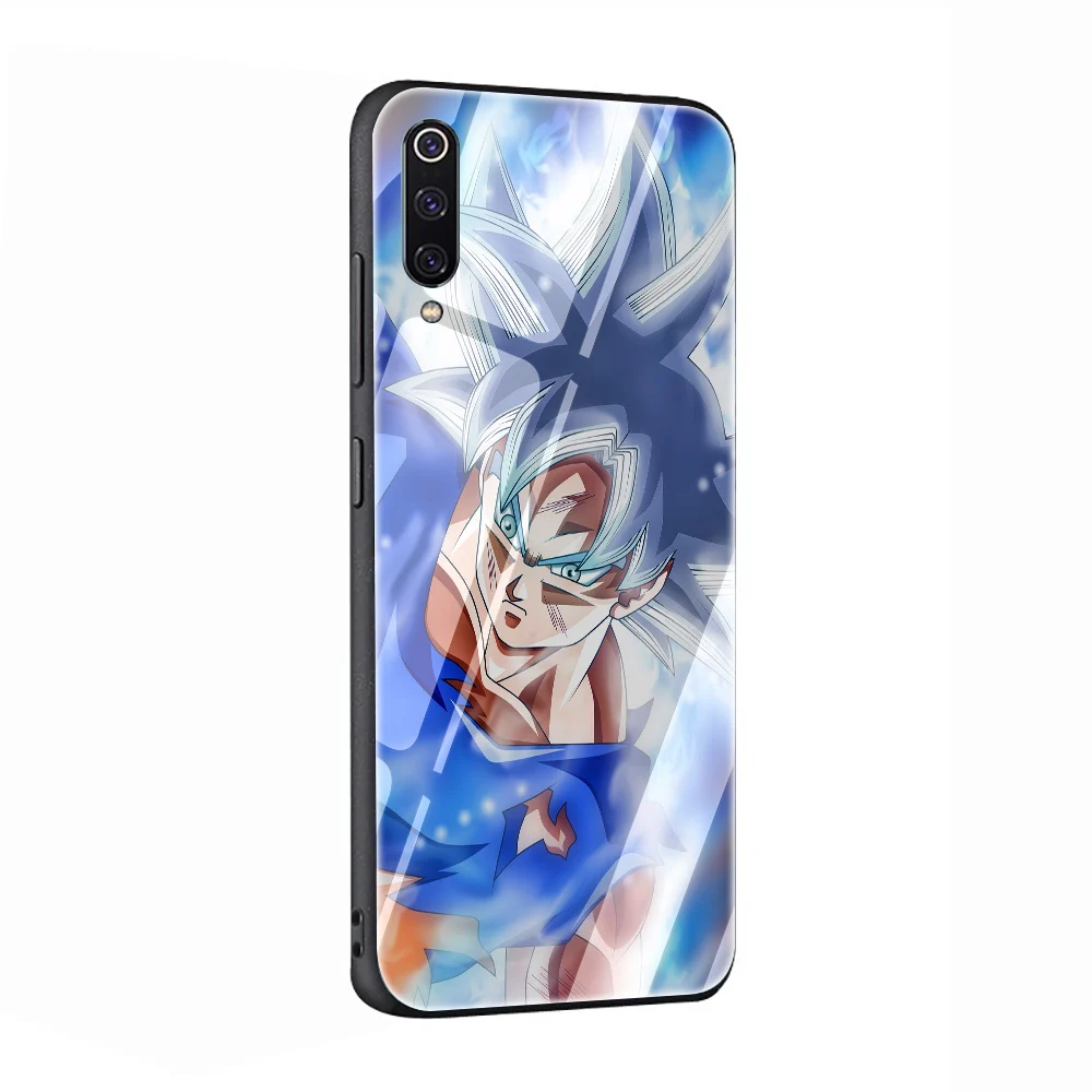 G10 Чехол из закаленного стекла для Xiaomi 8 Lite A1 A2 9 Redmi Note 5 6 7 Pro 6A 4X POCOPHONE F1 Dragon Ball Son Goku - Цвет: G10